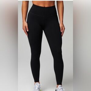 Fabletics Black High-Rise Performance Leggings 7/8 length powerhold